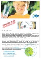 Relevé compteur d'eau
