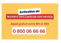 Alerte rouge canicule &agrave; Villersexel