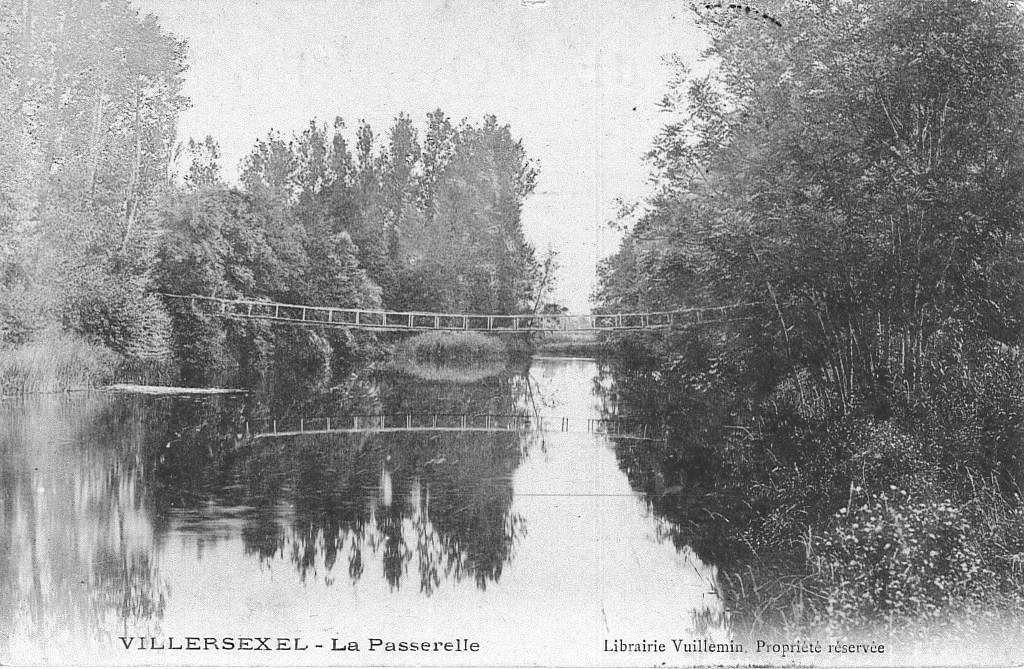 carte postale pont volant